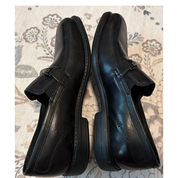 Bostonian Flexlite Men\'s Leather Bit Loafers Black Size 8 M Brand New main image 6